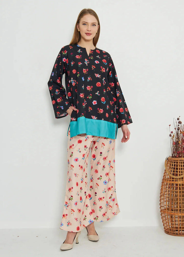 Dhaga Pret Printed Crepe 2 Piece Suit Luna