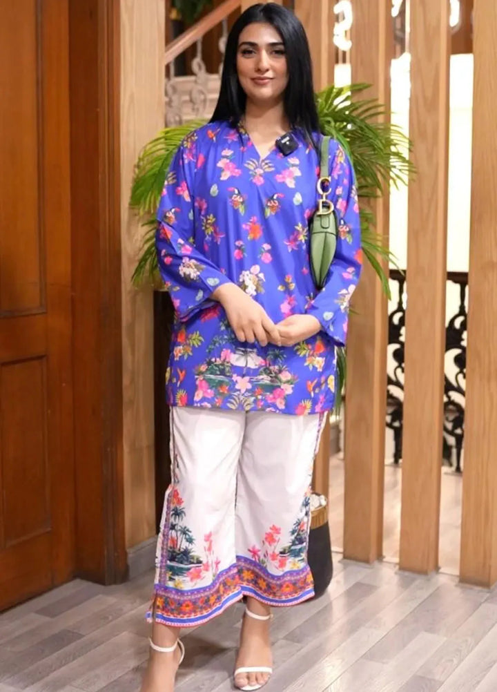 Dhaga Pret Printed Crepe 2 Piece Suit Pixie
