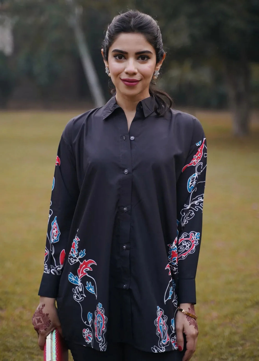 Dhaga Pret Printed Crepe 2 Piece Suit Rosecoe