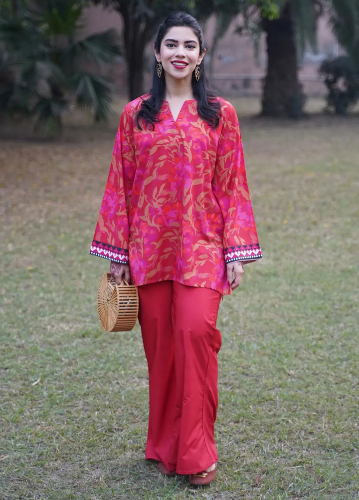 Dhaga Pret Printed Crepe 2 Piece Suit Rufus