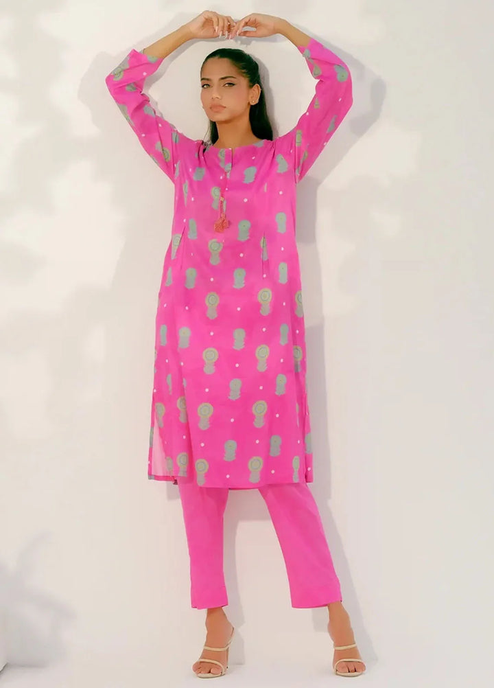 Dhaga Pret Printed Lawn 2 Piece Suit Matching Separate 0019