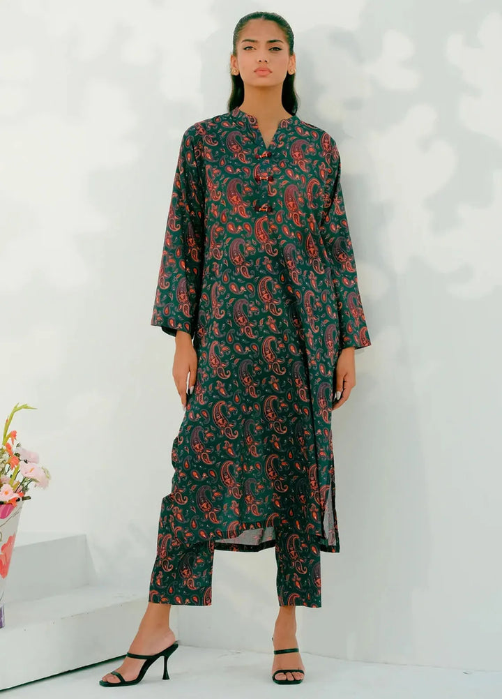 Dhaga Pret Printed Lawn 2 Piece Suit Matching Separate 001
