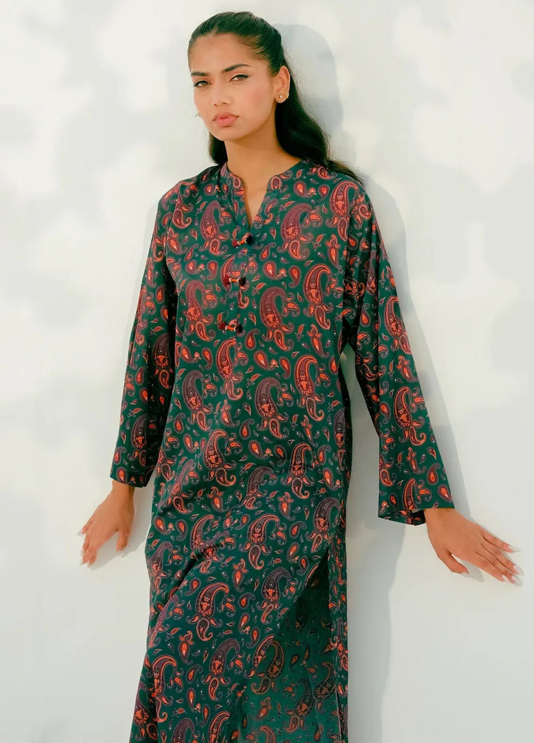 Dhaga Pret Printed Lawn 2 Piece Suit Matching Separate 001