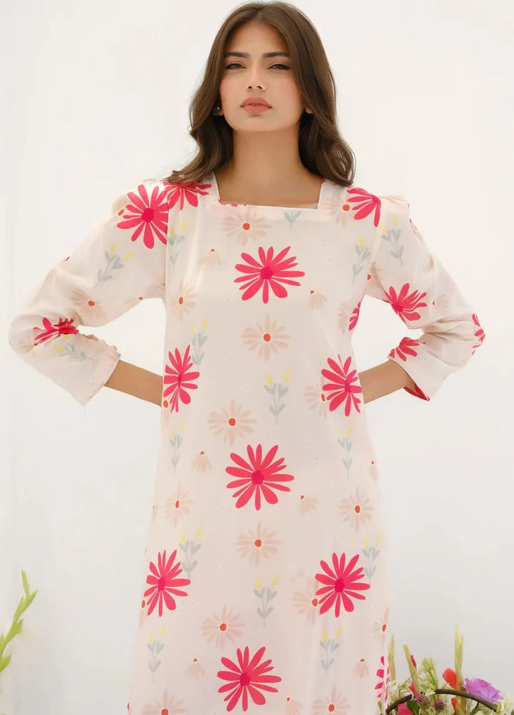 Dhaga Pret Printed Lawn 2 Piece Suit Matching Separate 0023