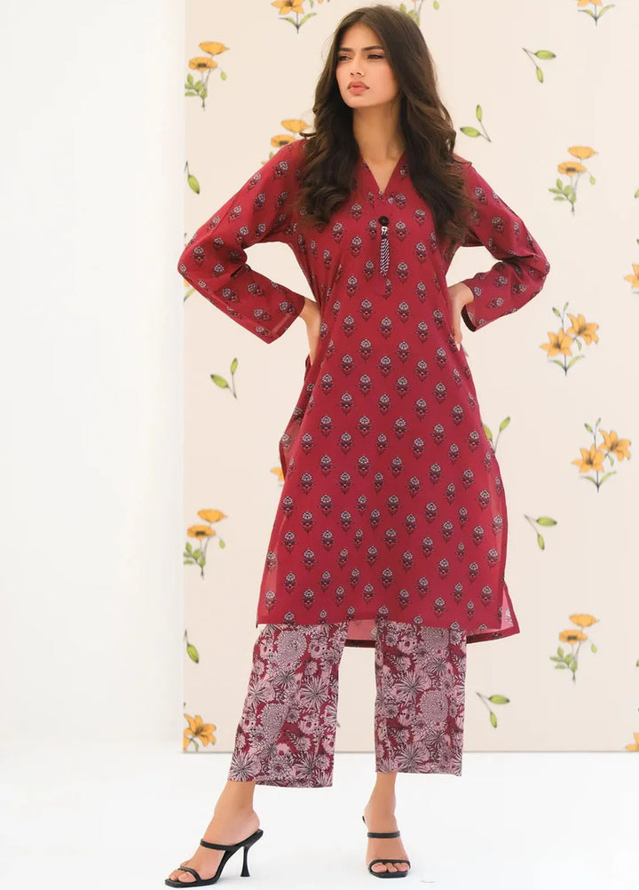 Dhaga Pret Printed Lawn 2 Piece Suit Matching Separate 0028