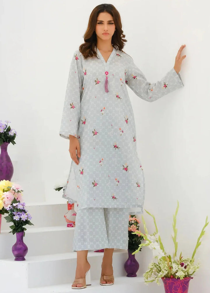 Dhaga Pret Printed Lawn 2 Piece Suit Matching Separate 0029