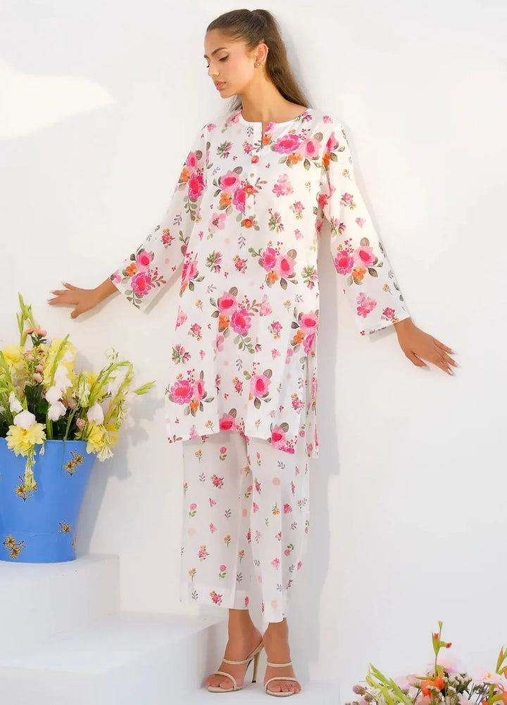 Dhaga Pret Printed Lawn 2 Piece Suit Matching Separate 008