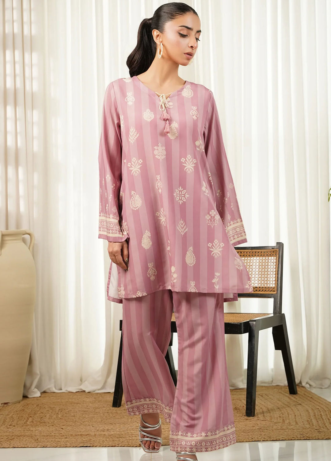 Dhaga Pret Printed Poly Cambric 2 Piece Suit Beatrice