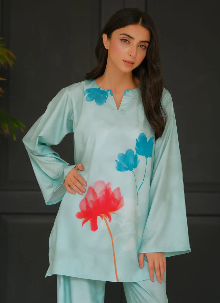 Dhaga Pret Printed Soft Crepe 2 Piece Avel