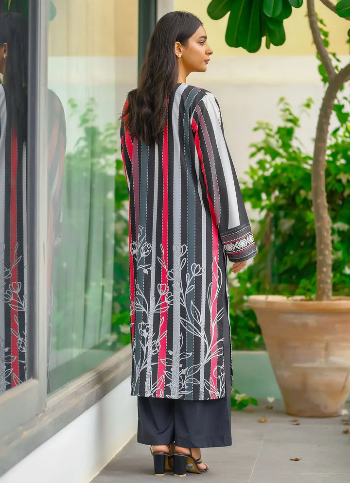 Dhaga Pret Printed Soft Crepe 2 Piece Blaze