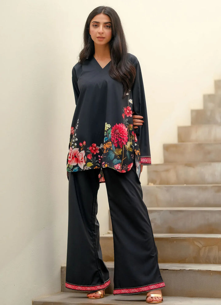 Dhaga Pret Printed Soft Crepe 2 Piece Dhalia