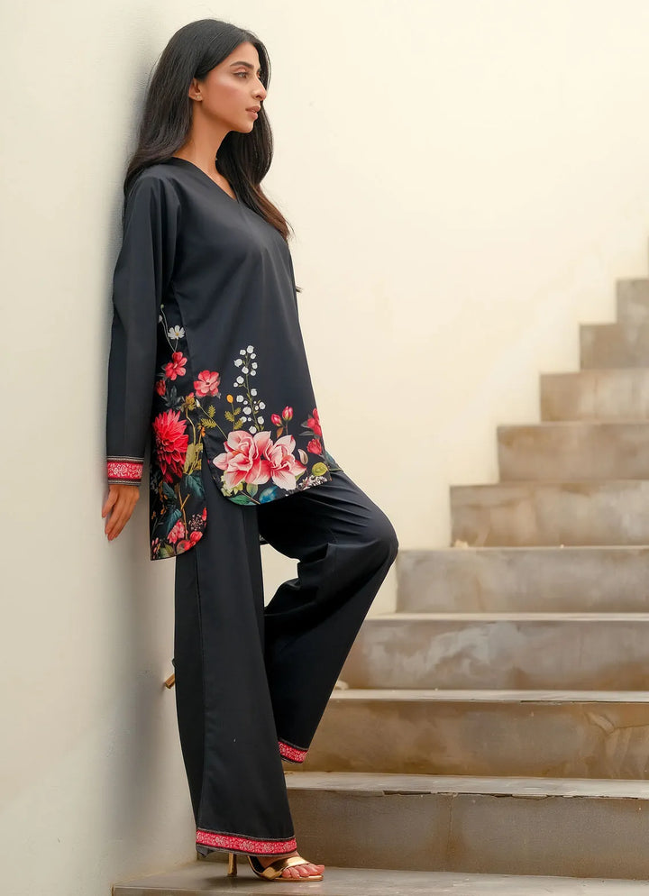 Dhaga Pret Printed Soft Crepe 2 Piece Dhalia