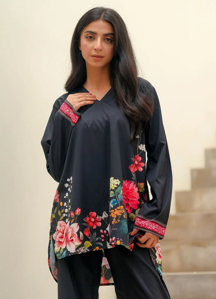 Dhaga Pret Printed Soft Crepe 2 Piece Dhalia
