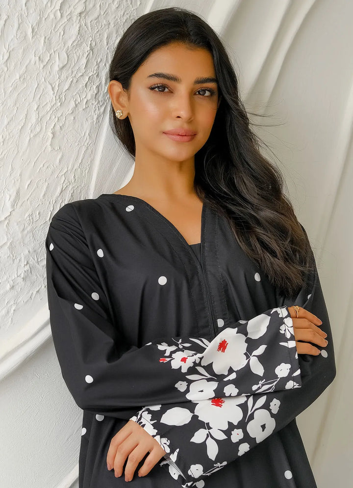 Dhaga Pret Printed Soft Crepe 2 Piece Eclipse