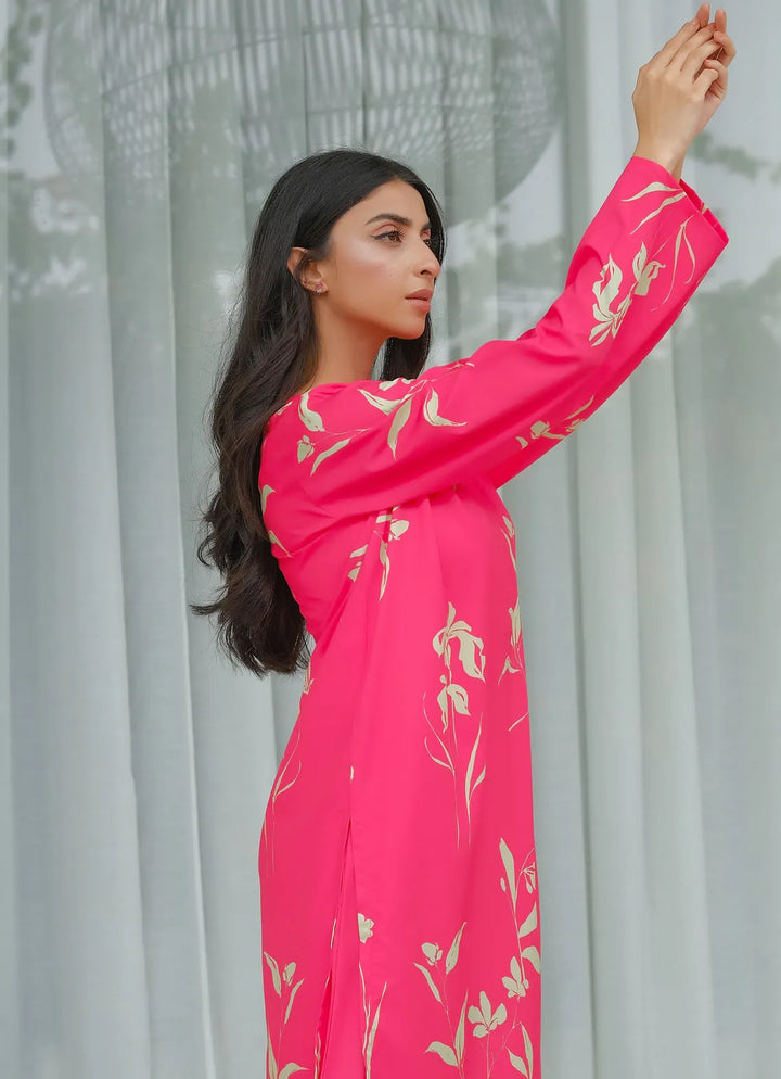 Dhaga Pret Printed Soft Crepe 2 Piece Floral Fiesta