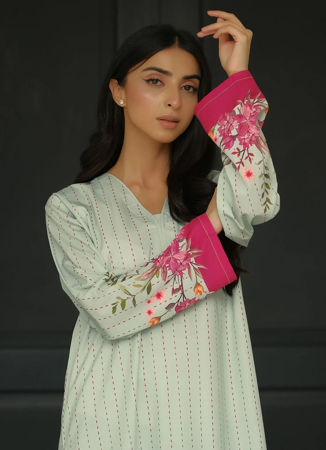Dhaga Pret Printed Soft Crepe 2 Piece Primrose
