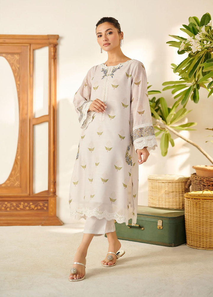 Dhanak Festive Pret  Cotton 2 Piece Suit DC-2090 OFF WHITE