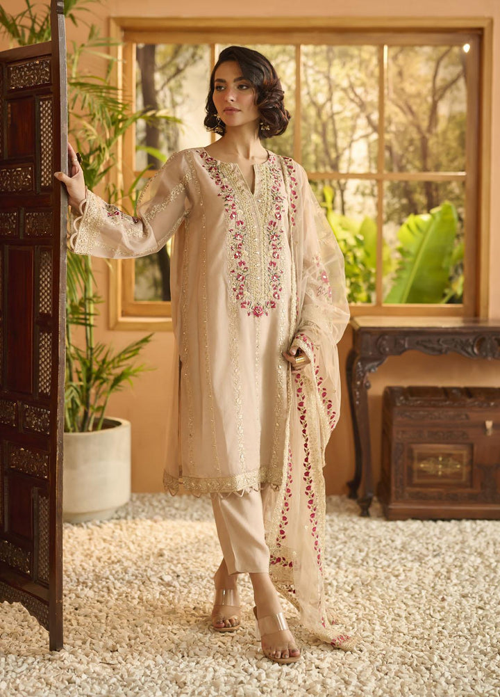 Dhanak Pret   3 Piece Suit DL-0227 BEIGE