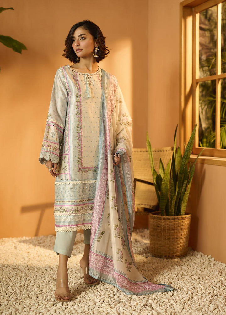 Dhanak Pret   3 Piece Suit DL-0222 SKY BLUE