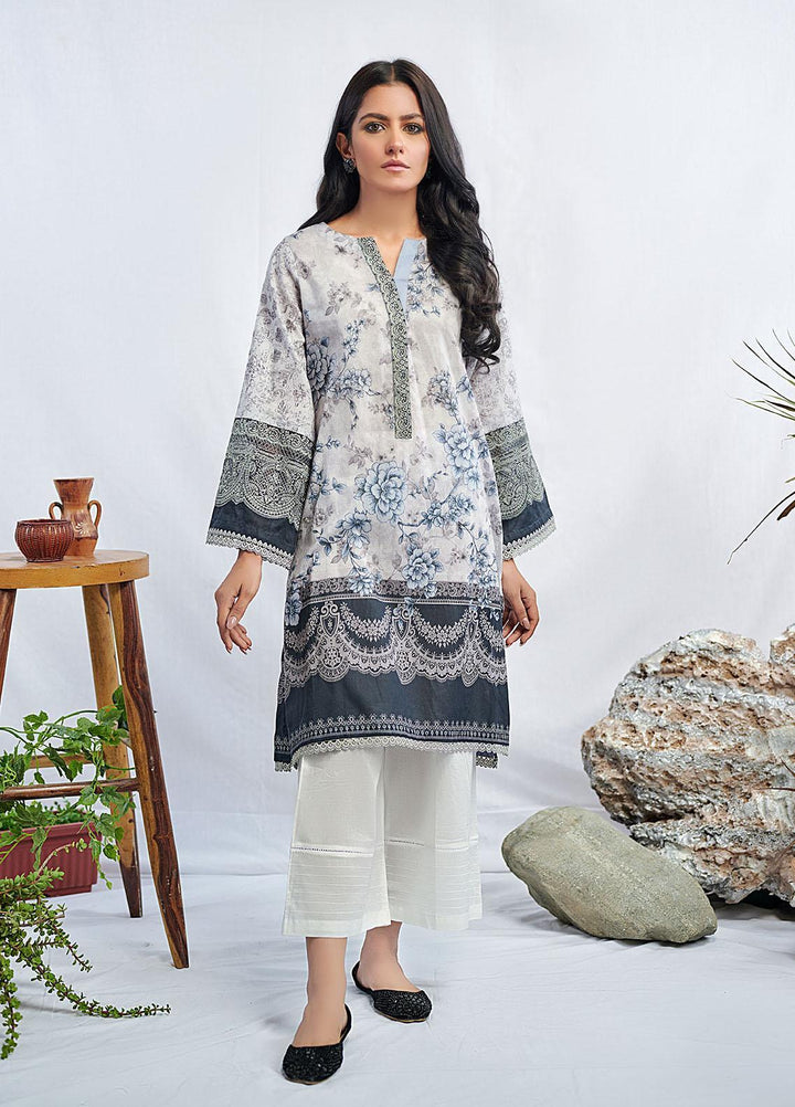 Dhanak Casual Pret Embroidered Lawn Shirt DC-0361 Black