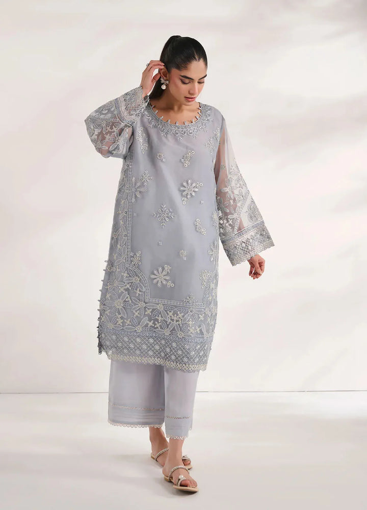 Dhanak Pret Embroidered Cotton Jacquard 2 Piece Suit SS24DA-2425