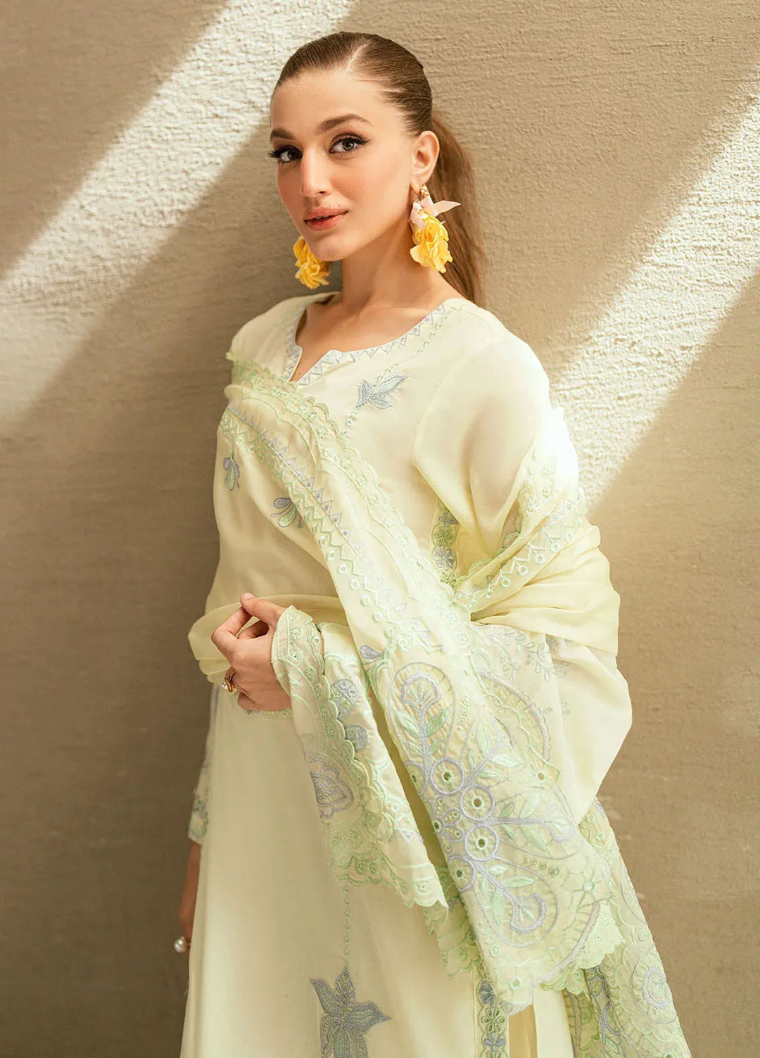 Dhanak Pret Embroidered Lawn 2 Piece Suit SS25DC-2541
