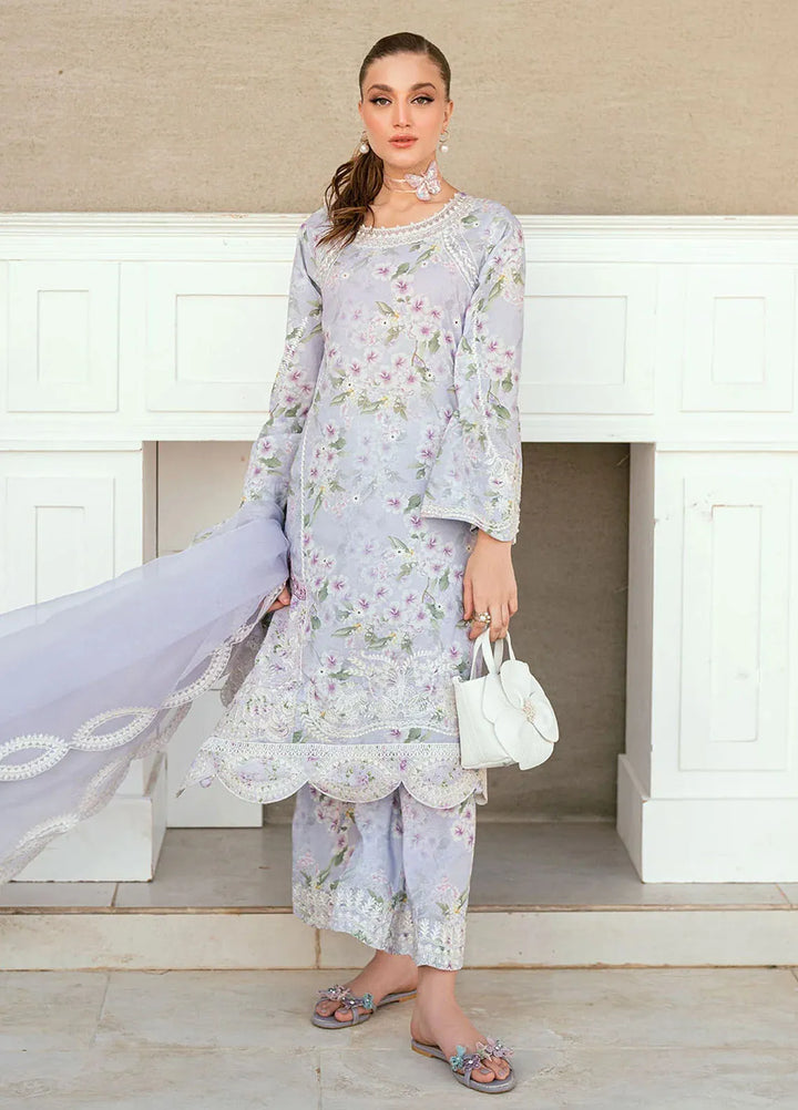 Dhanak Pret Embroidered Lawn 2 Piece Suit SS25DC-2543