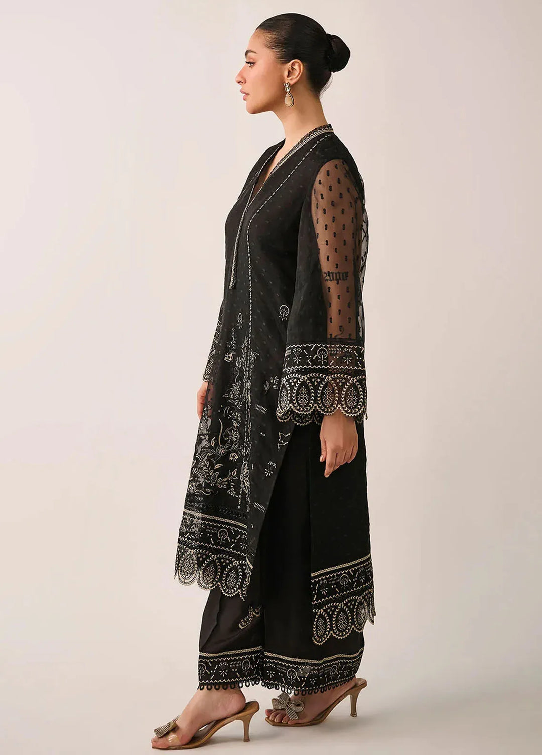 Dhanak Pret Embroidered Munar 2 Piece Suit SS24DA-2483