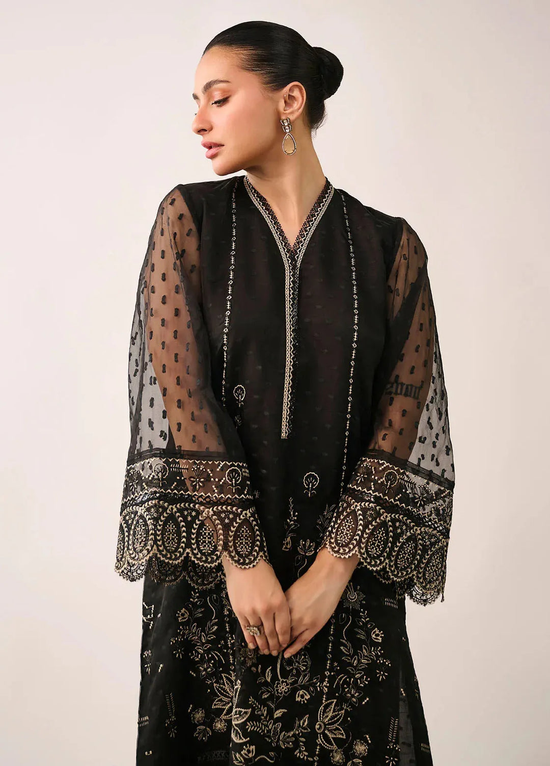 Dhanak Pret Embroidered Munar 2 Piece Suit SS24DA-2483