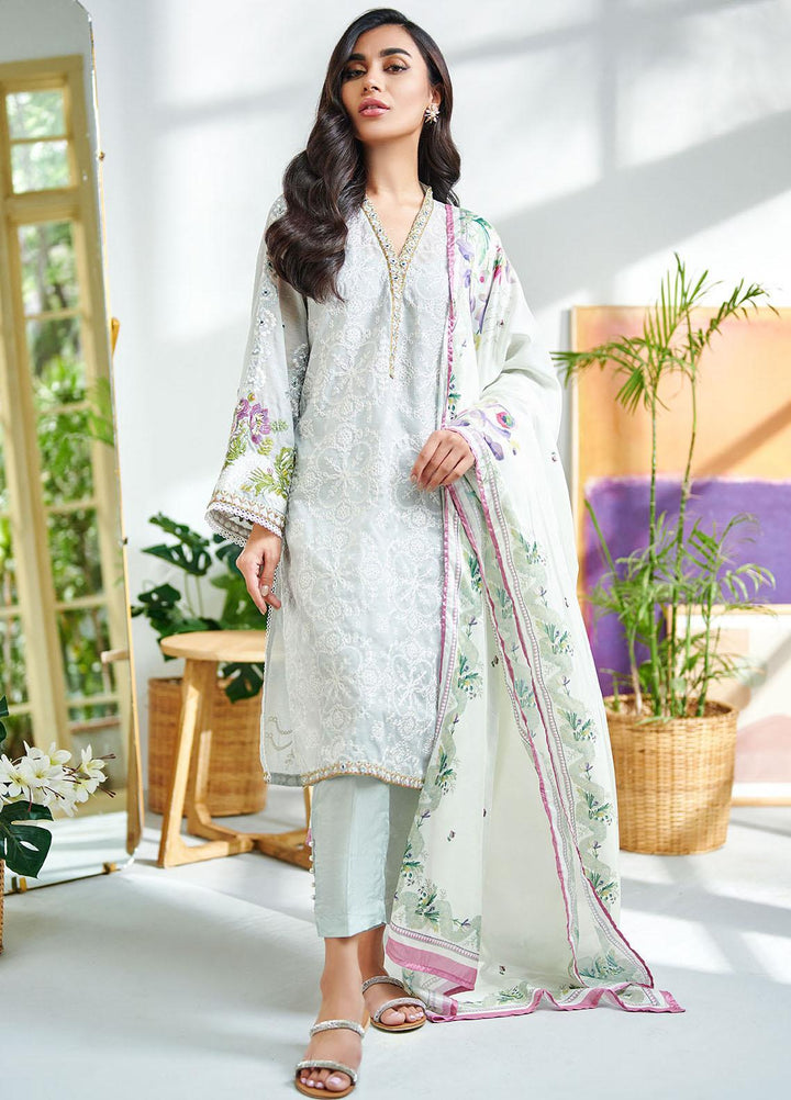 Dhanak Casual Pret Embroidered Cotton 2 Piece Suit DC-2002