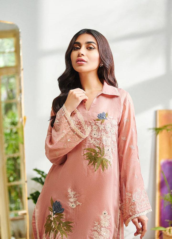 Dhanak Casual Pret Embroidered Cotton 2 Piece Suit DC-2004