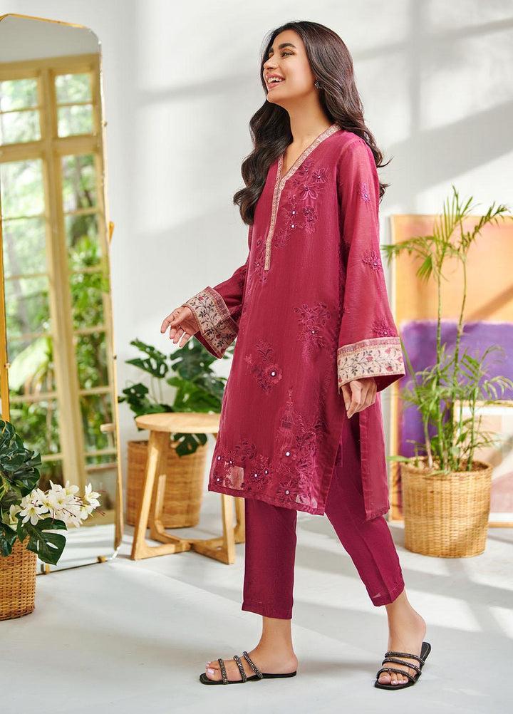 Dhanak Casual Pret Embroidered Cotton 2 Piece Suit DC-2007