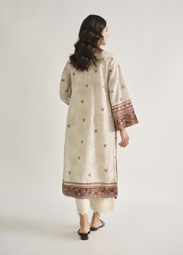 Dhanak Casual Pret  Khaddar Shirt DC-0463 BEIGE