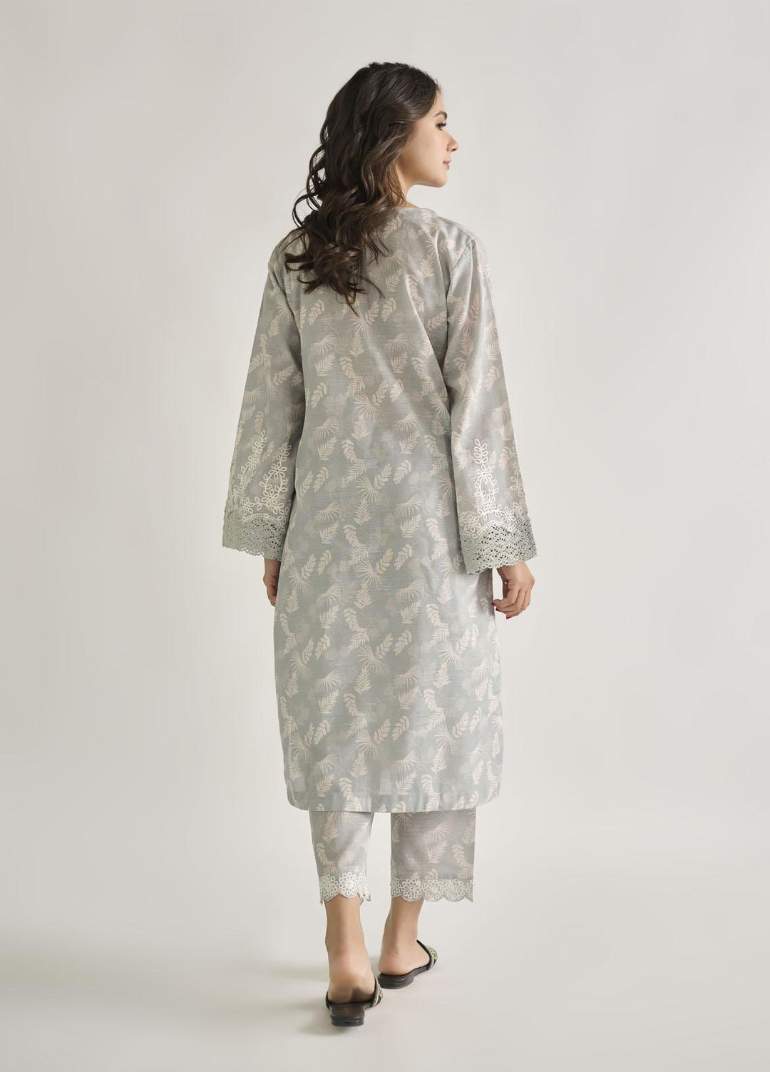 Dhanak Casual Pret  Khaddar 2 Piece DC-2114 GREY