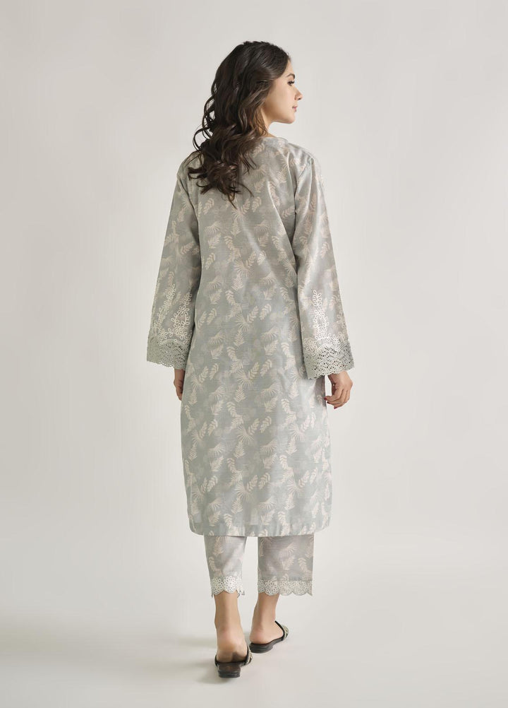 Dhanak Casual Pret  Khaddar 2 Piece DC-2114 GREY