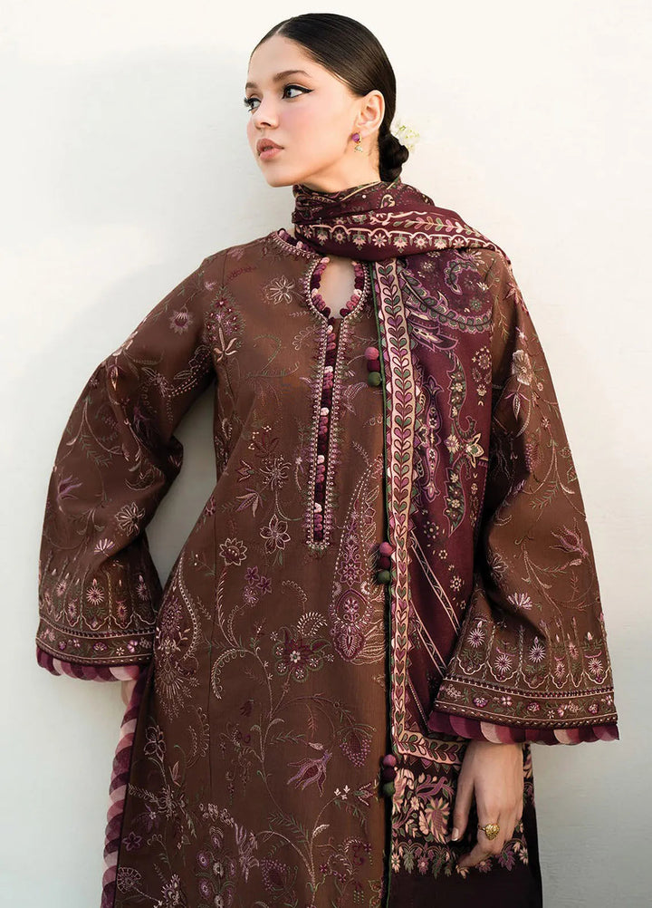 Dhoop Kinaray by Xenia Embroidered Khaddar Suit Unstitched 3 Piece D-05 Pakol - Winter Collection