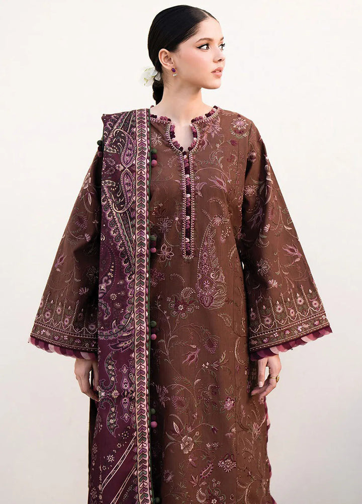 Dhoop Kinaray by Xenia Embroidered Khaddar Suit Unstitched 3 Piece D-05 Pakol - Winter Collection