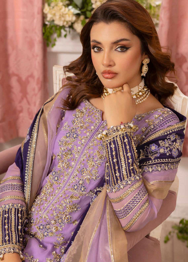 Diamond Dust by Charizma Embroidered Chiffon Suits Unstitched 4 Piece CRZ25DC DD5-05 - Formals Collection