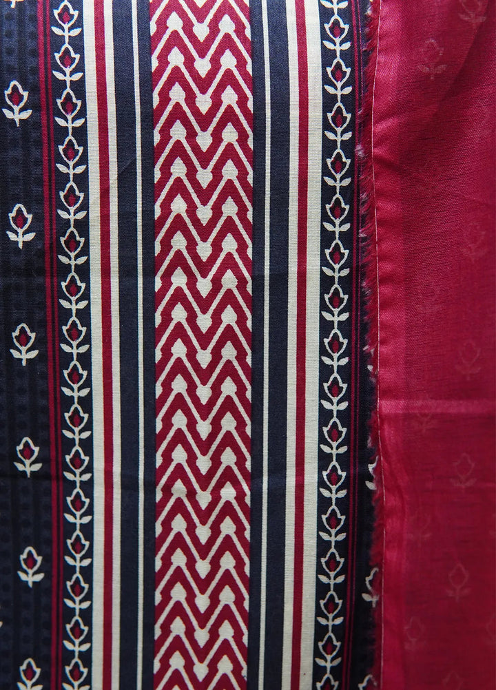 Digital Print By Bin Saeed Printed Lawn Suit 3 Piece Unstitched BN24F Black - Summer Collection