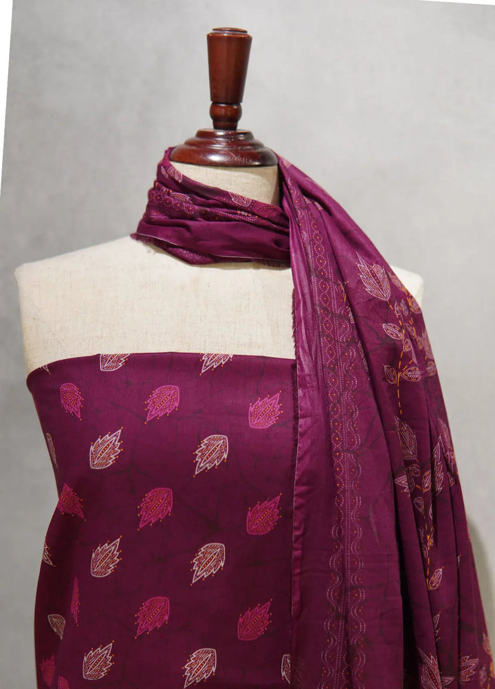 Digital Print By Bin Saeed Printed Lawn Suit Unstitched 3 Piece BS24F D-355 - Summer Collection