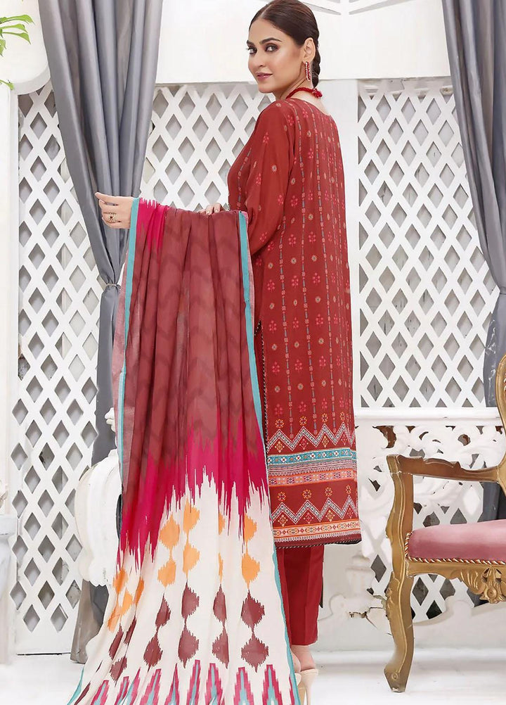 Dilara By Khas Printed Lawn Suits Unstitched 3 Piece KHS23D KL-1437 - Summer Collection