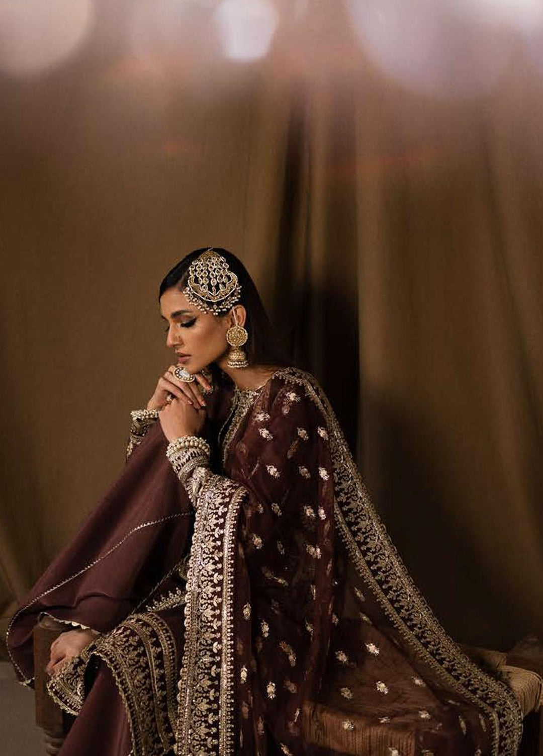 Divani By Afrozeh Embroidered Raw Silk Suits Unstitched 3 Piece AF22D 010 Nafees - Luxury Collection