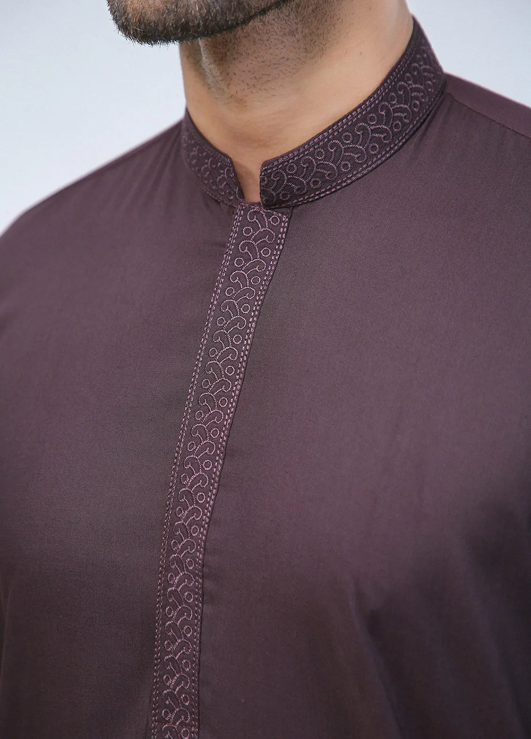 Dot n Dot Wash n Wear Embroidered Mens Shalwar Kameez - Riwayat