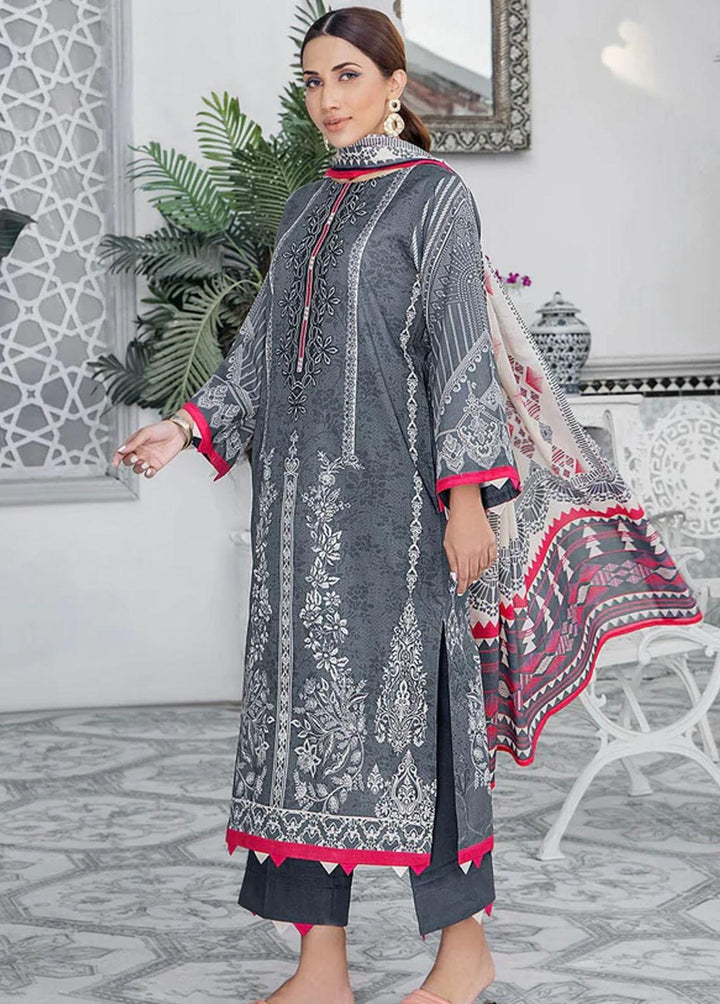 Dur-e-Adan By Khas Embroidered Lawn Suits Unstitched 3 Piece KHS23DA KL-1699 SABIYYA - Summer Collection