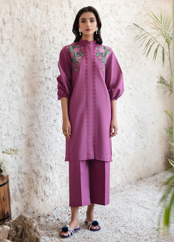 Dusk Glow by Aleen Pret Embroidered Cotton Lawn 2 Piece Suit Liora