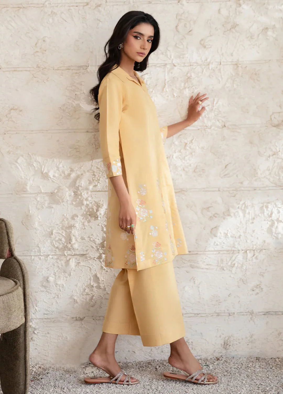 Dusk Glow by Aleen Pret Embroidered Cotton Lawn 2 Piece Suit Lumine