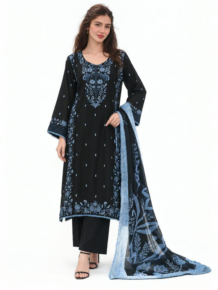 Zyna Unstitched Embroidered Lawn 3 Piece Suit ZY26ULS AMIRA - Summer Collection