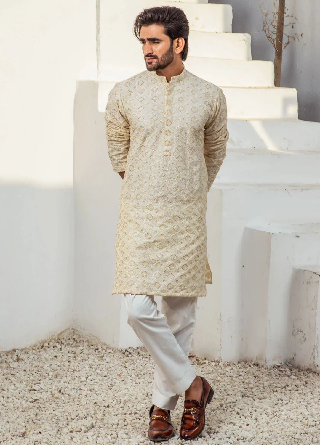 Edge Republic Pret Mirror Work Kurta Pajama CK 728