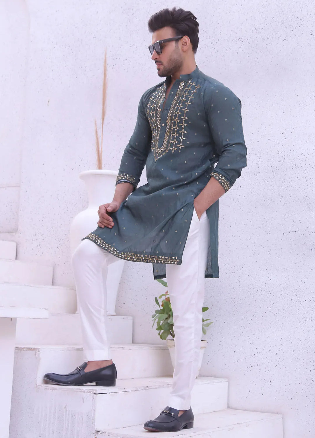 Edge Republic Pret Mirror Work Kurta Pajama ER MR 38