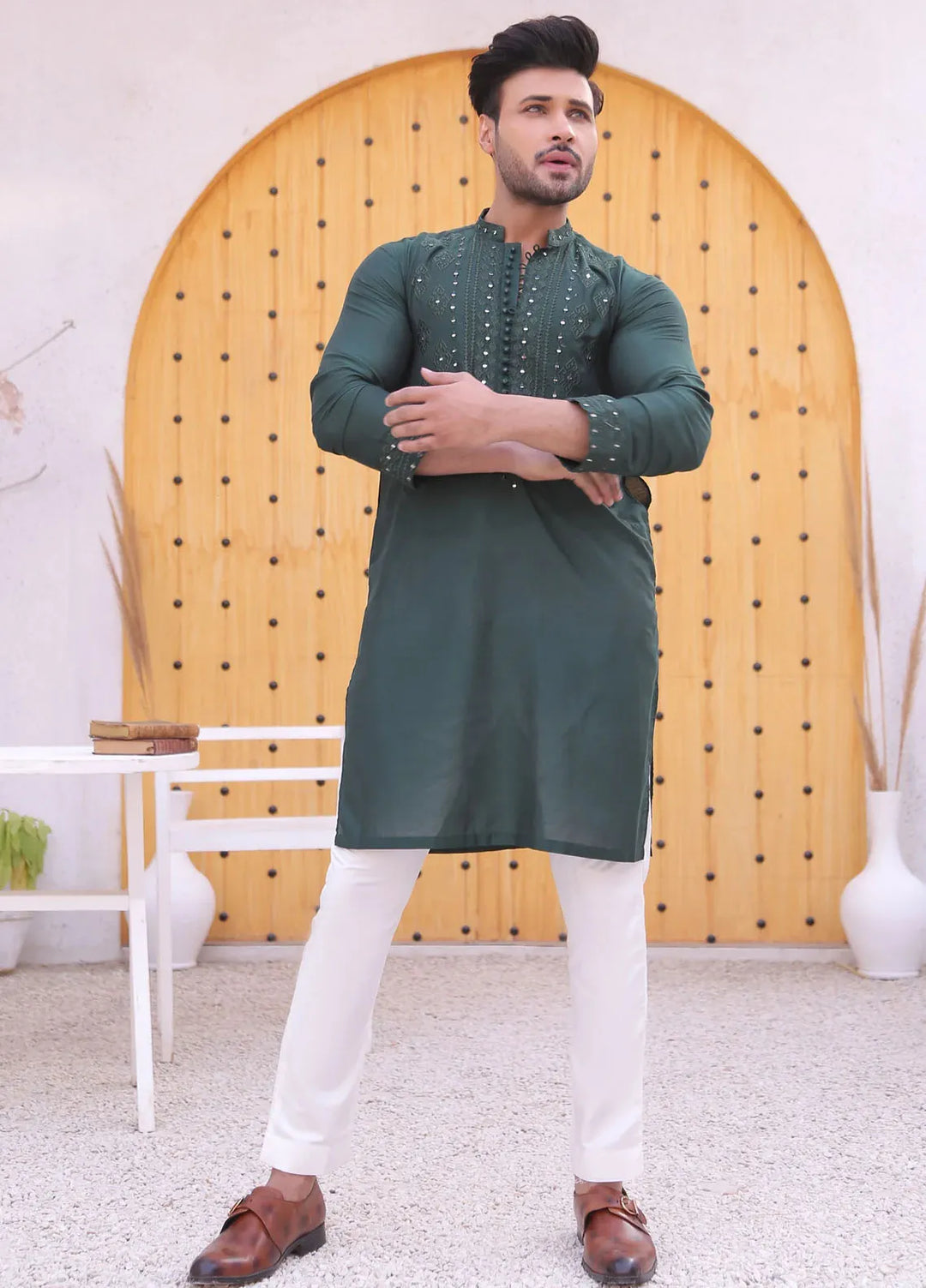 Edge Republic Pret Mirror Work Kurta Pajama ER MR 41
